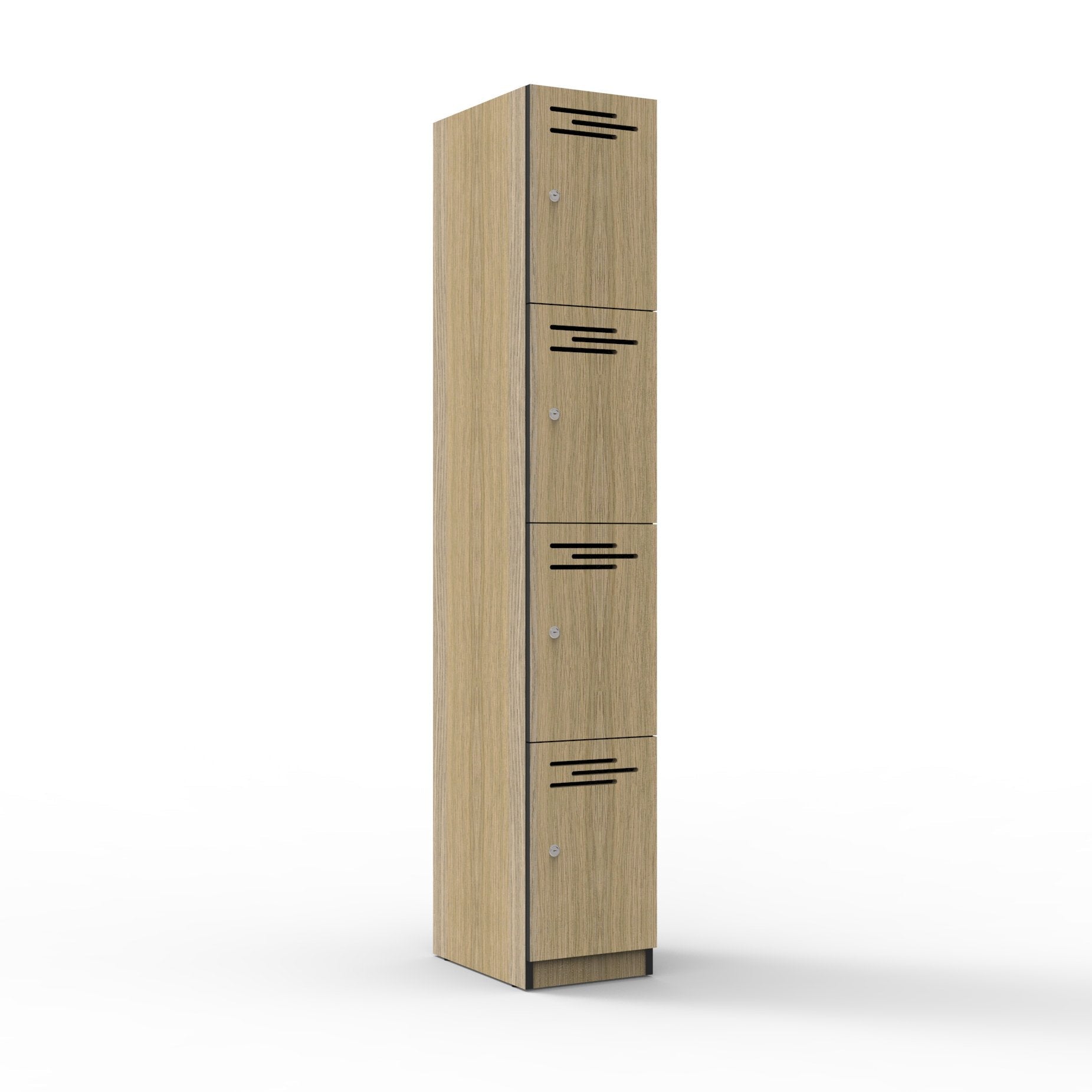 4 Door Melamine Locker - Easy Office Furniture