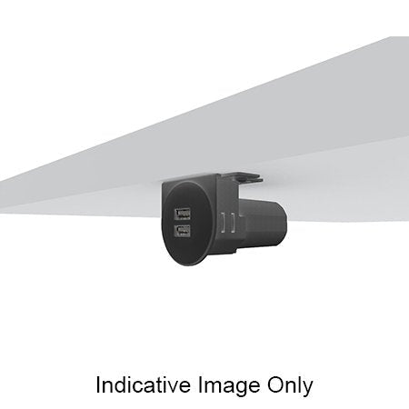 Atom USB Charging Module And Bracket - Easy Office Furniture
