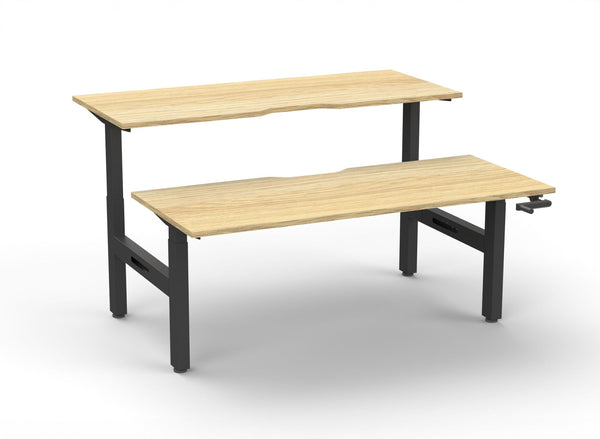 Boost Crank Back To Back Workstation - Easy Office Furniture