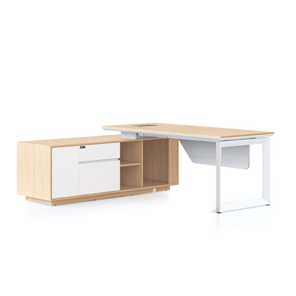Casa Executive Desk & Cabinet - Easy Office Furniture