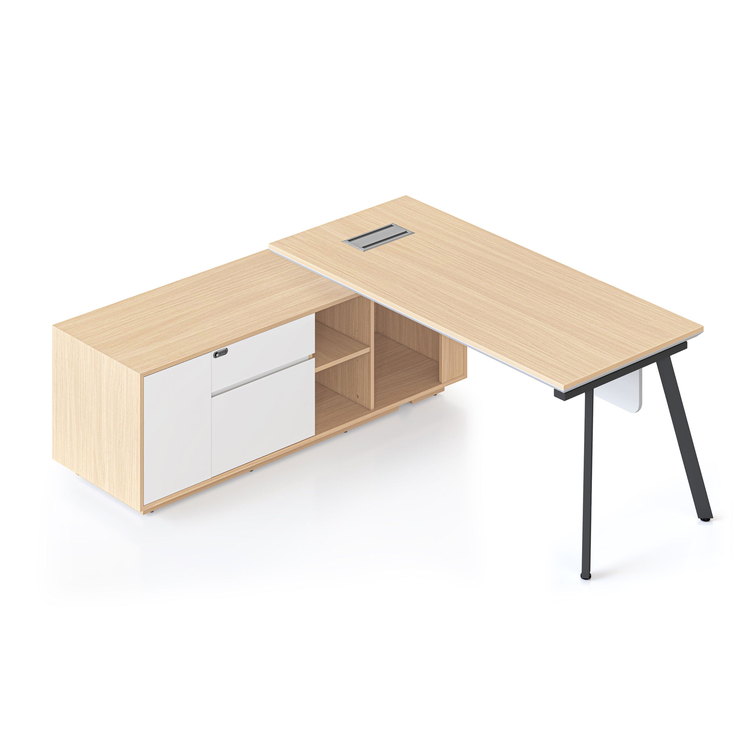 Casa Executive Desk & Cabinet