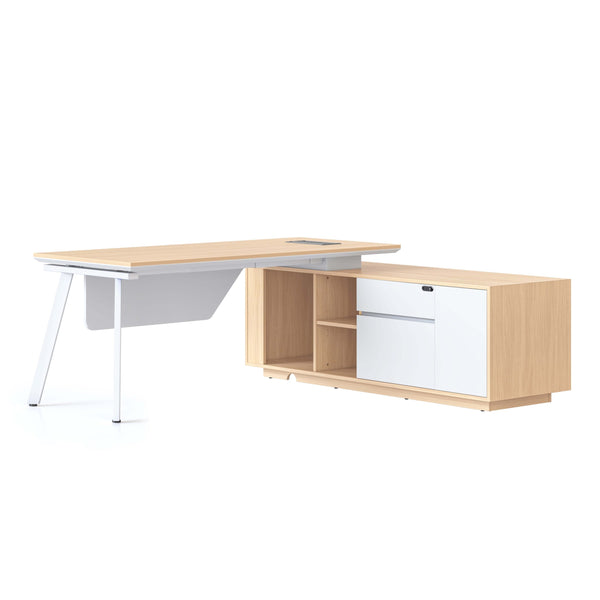 Casa Executive Desk & Cabinet