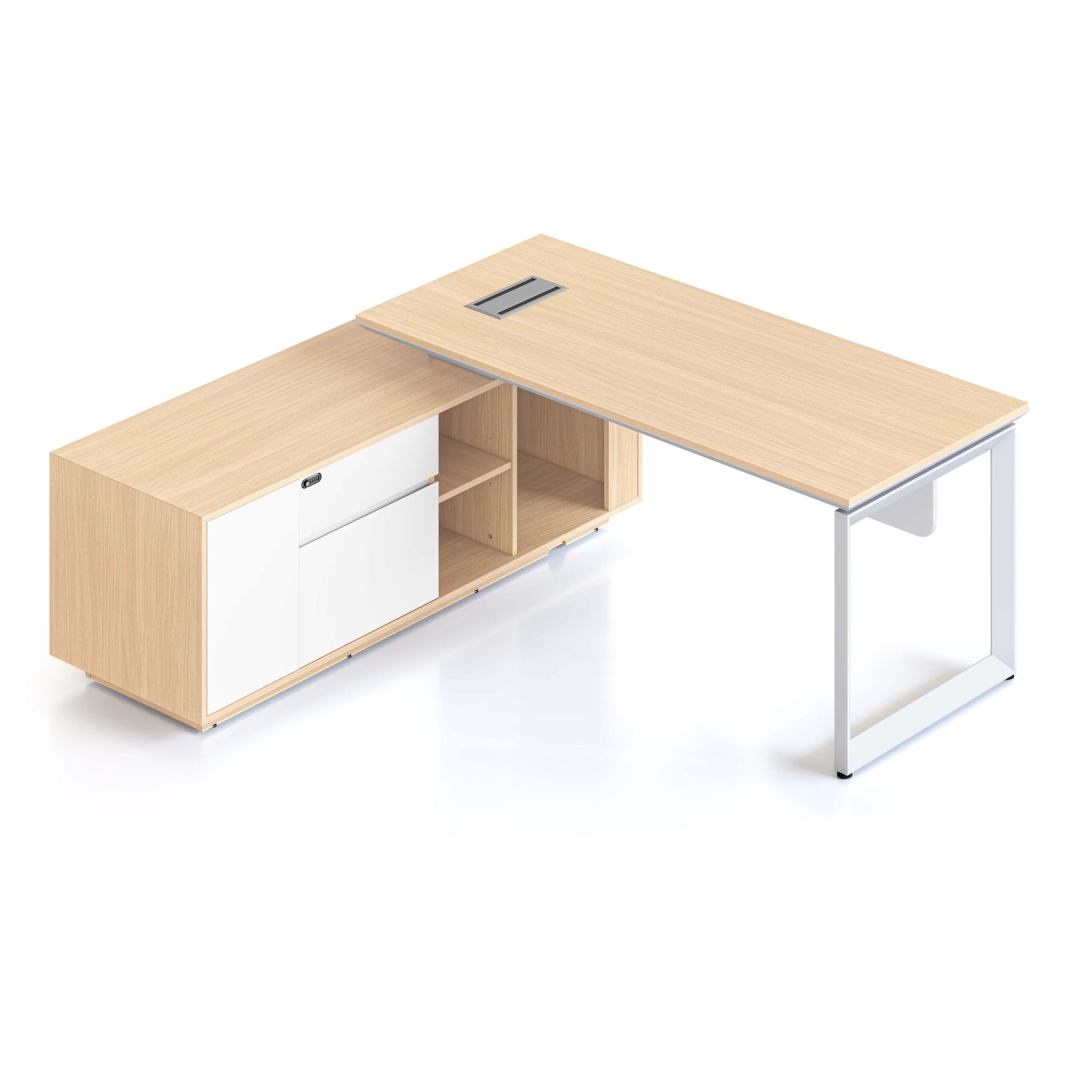 Casa Executive Desk & Cabinet