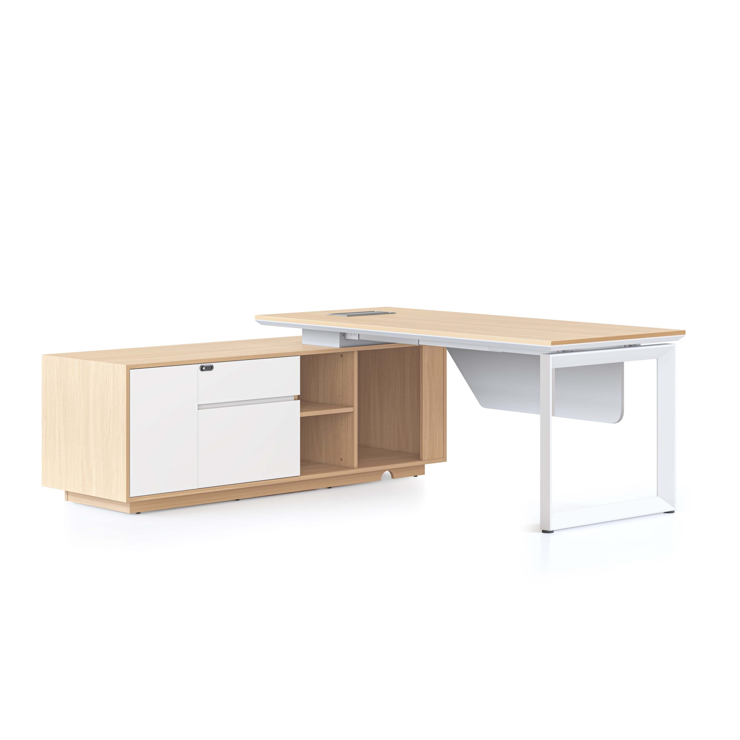 Casa Executive Desk & Cabinet