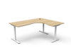 Halo Static Corner Workstation - Easy Office Furniture