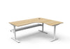 Halo Static Corner Workstation - Easy Office Furniture