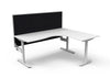 Halo Static Corner Workstation - Easy Office Furniture