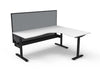 Halo Static Corner Workstation - Easy Office Furniture