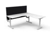 Halo Static Corner Workstation - Easy Office Furniture