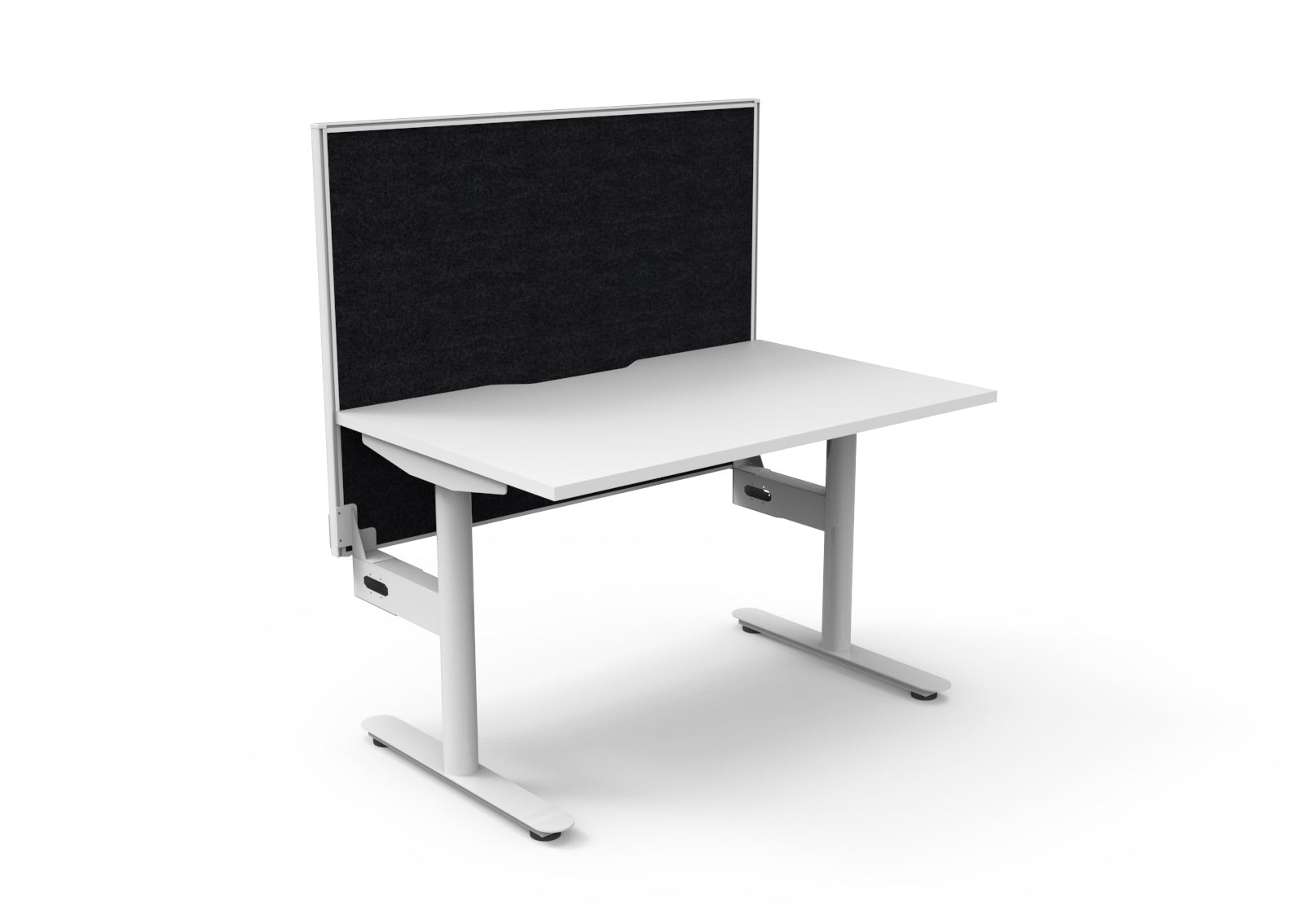 Halo Static Single Sided Desk Range - Easy Office Furniture