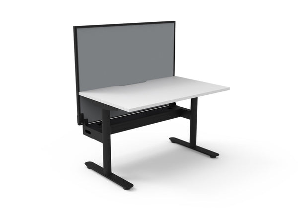 Halo Static Single Sided Desk Range - Easy Office Furniture