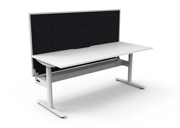 Halo Static Single Sided Desk Range - Easy Office Furniture
