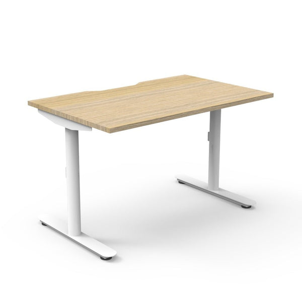 Halo Static Single Sided Desk Range - Easy Office Furniture