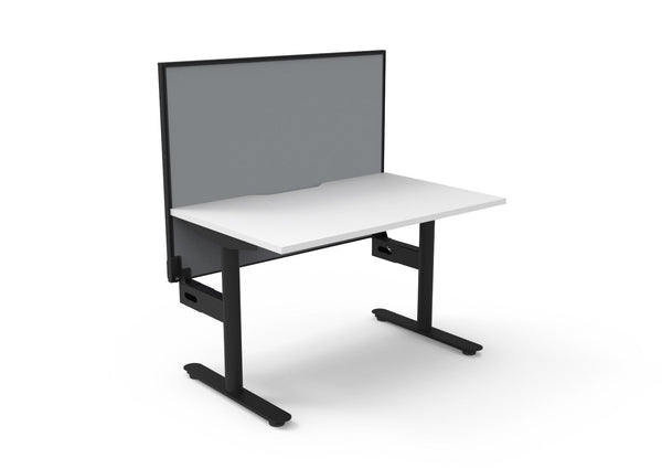 Halo Static Single Sided Desk Range - Easy Office Furniture
