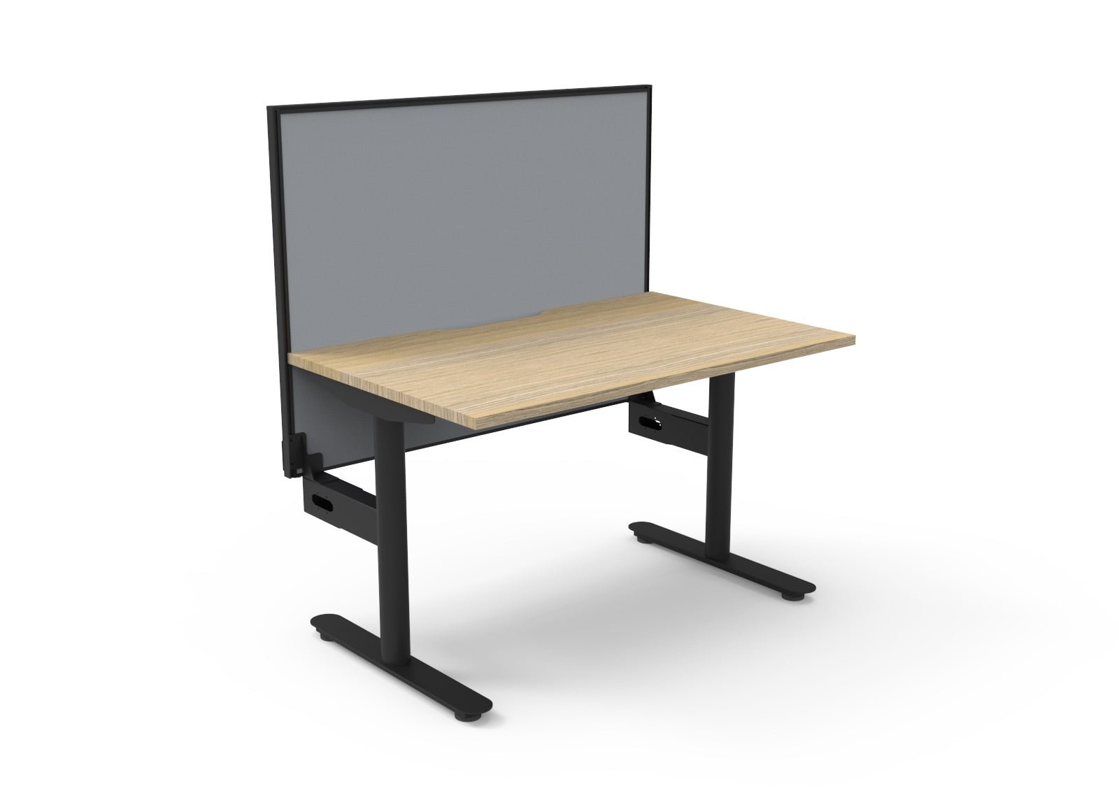 Halo Static Single Sided Desk Range - Easy Office Furniture