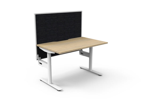 Halo Static Single Sided Desk Range - Easy Office Furniture