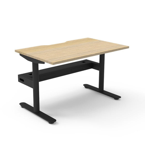 Halo Static Single Sided Desk Range - Easy Office Furniture