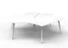 Infinity 120 Degree Workstation - Eternity Leg - Easy Office Furniture