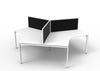 Infinity 120 Degree Workstation - Profile Leg - Easy Office Furniture