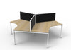 Infinity 120 Degree Workstation - Profile Leg - Easy Office Furniture