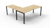 Infinity Profile Leg Corner Workstation - Easy Office Furniture