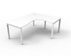 Infinity Profile Leg Corner Workstation - Easy Office Furniture