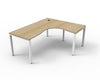 Infinity Profile Leg Corner Workstation