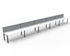 Infinity Single Sided Profile Leg Workstation