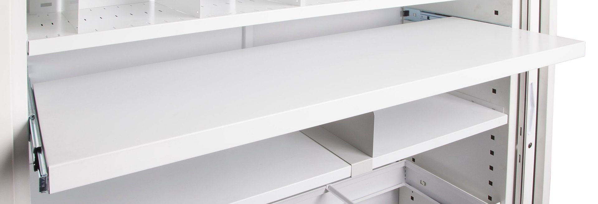 GO Tambour Cupboard Slotted Shelf