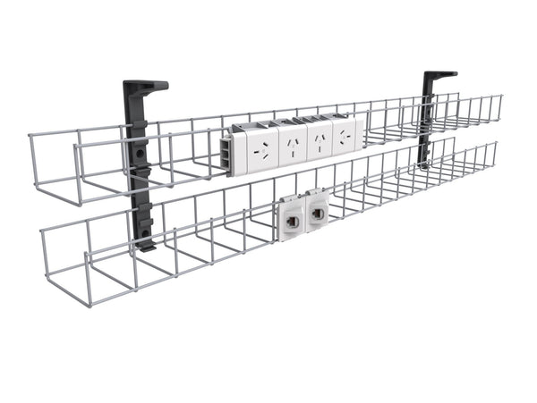 Rapid Wiring Dual Tier Cable Basket