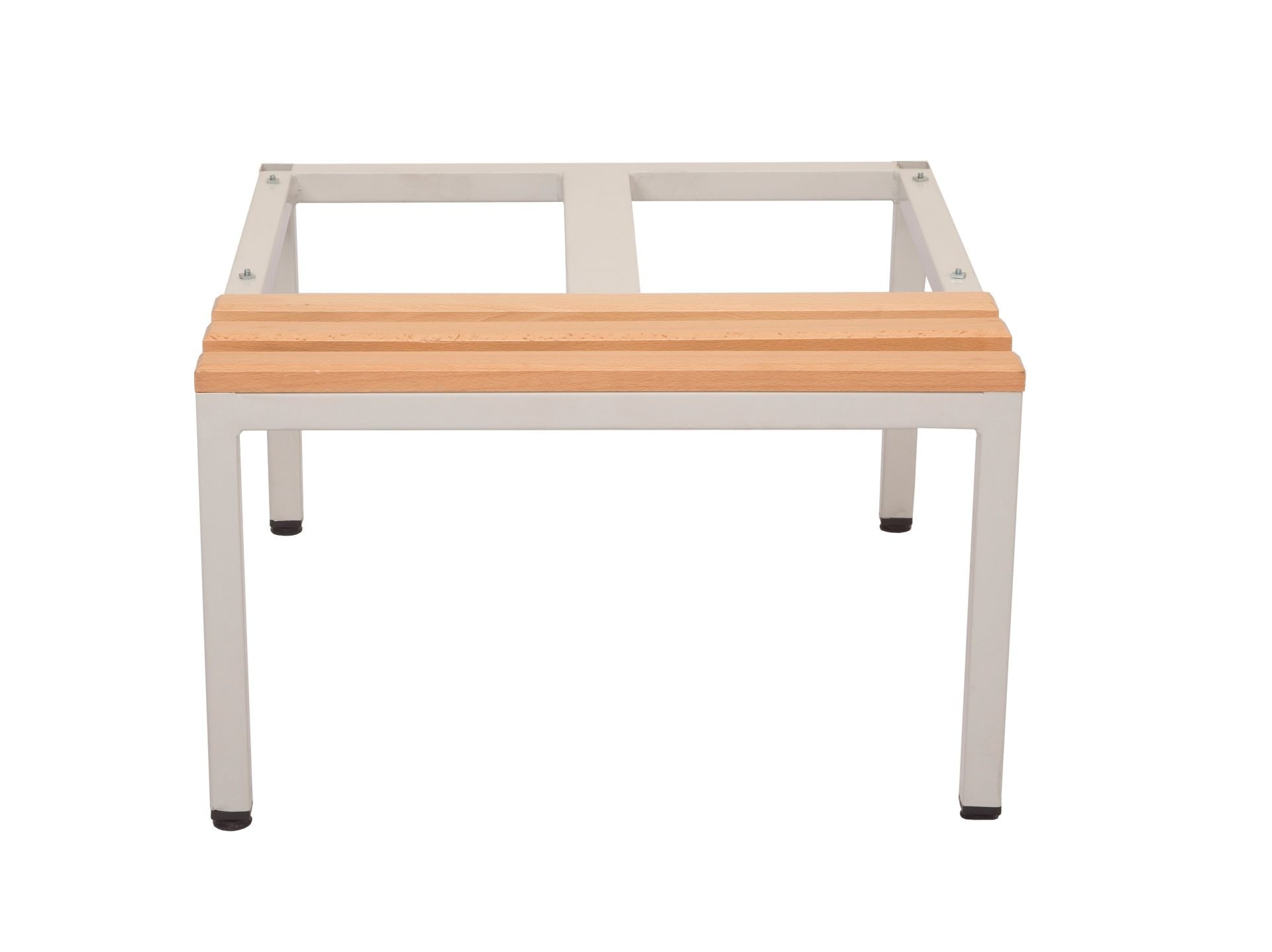 Light Oak Locker Seat & Stands