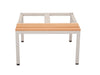 Light Oak Locker Seat & Stands