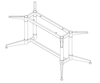 Typhoon Single Stage Meeting Table Frame