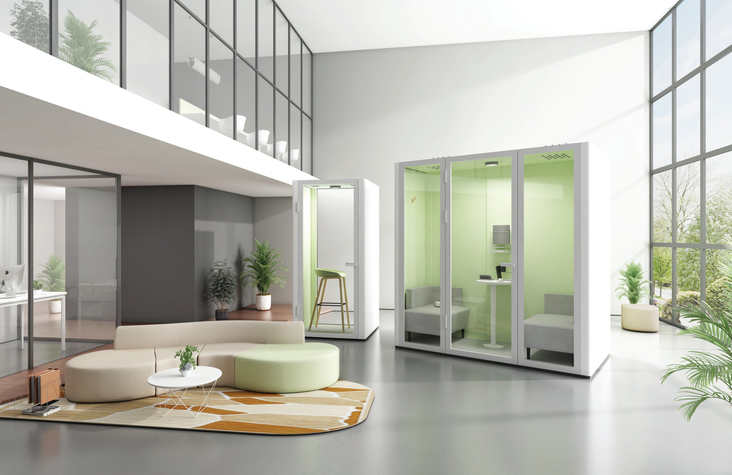 B.Quiet Meeting Pod - Custom Colour