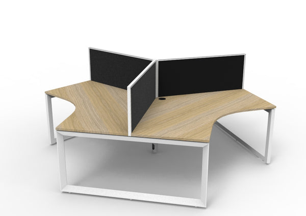 Infinity 120 Degree Workstation - Loop Leg