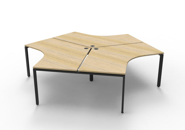 Infinity 120 Degree Workstation - Profile Leg