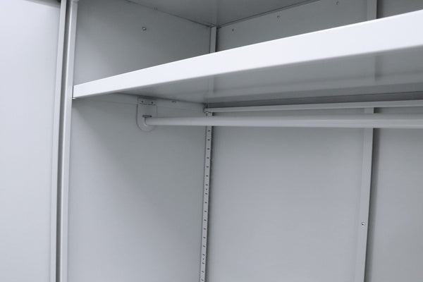 Top Shelf with Rail for GO Steel Cupboard