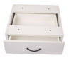 Rapid Vibe Single Personal Drawer - White - ON SALE