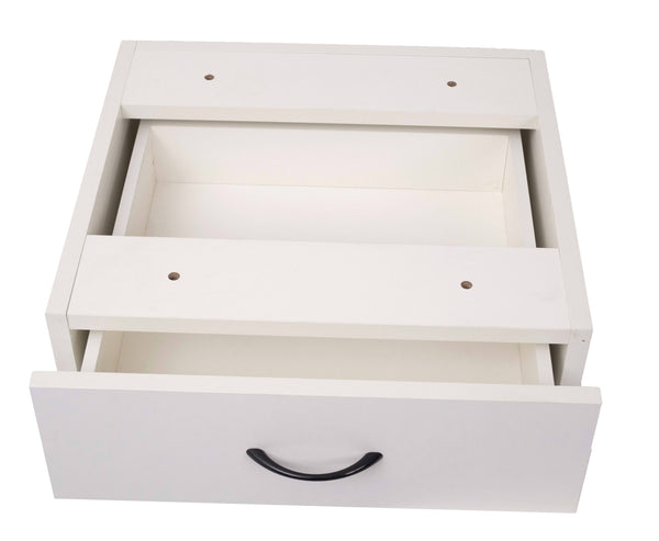 Rapid Vibe Single Personal Drawer - White - ON SALE