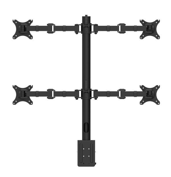 Revolve Pole Mounted Quad Monitor Arm - ON SALE