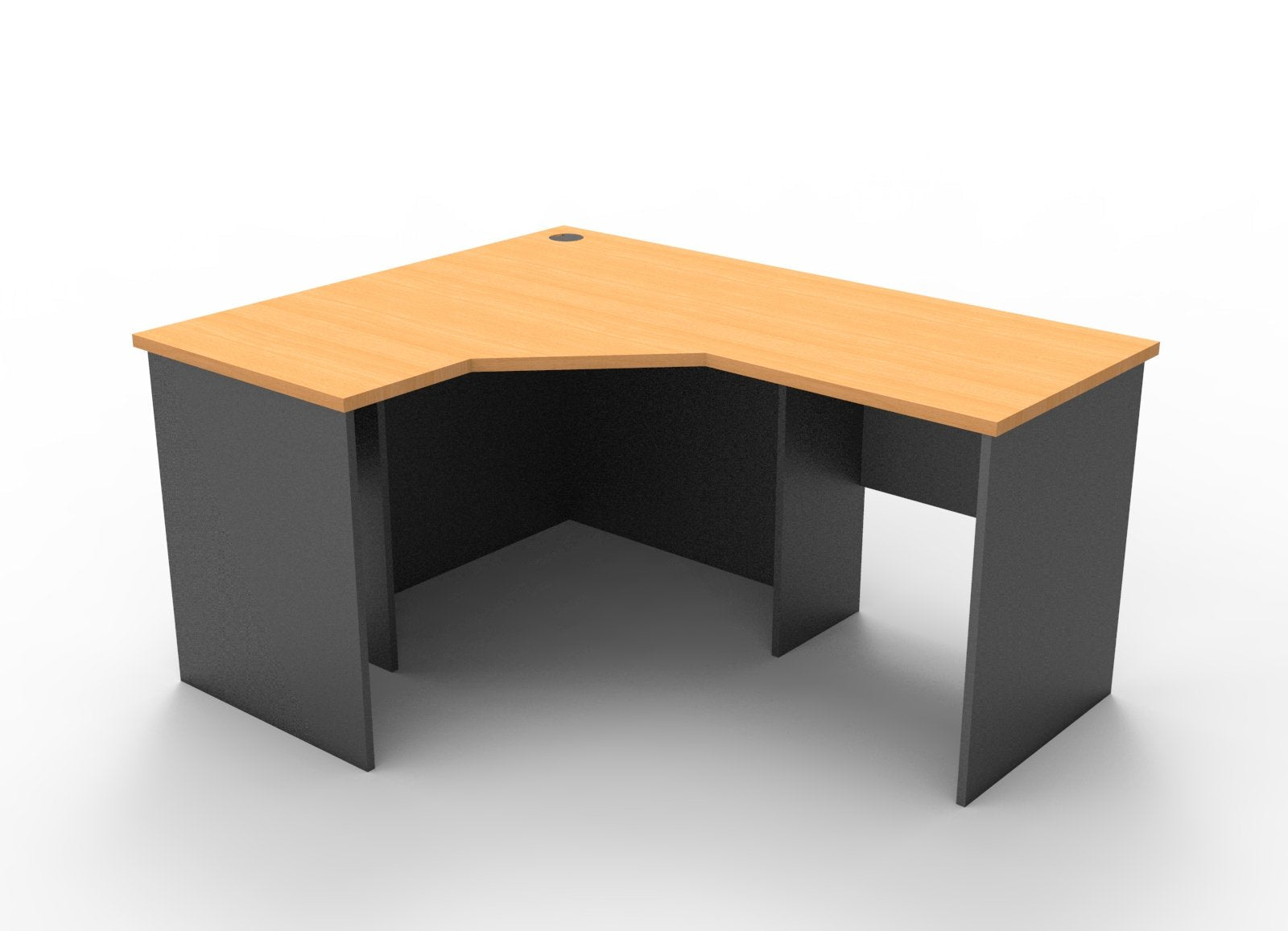 Rapid Worker Corner Workstation - Easy Office Furniture