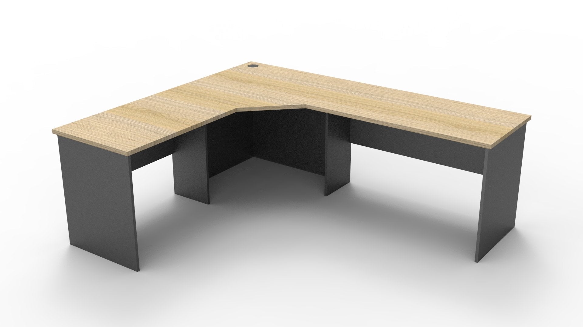 Rapid Worker Corner Workstation - Easy Office Furniture