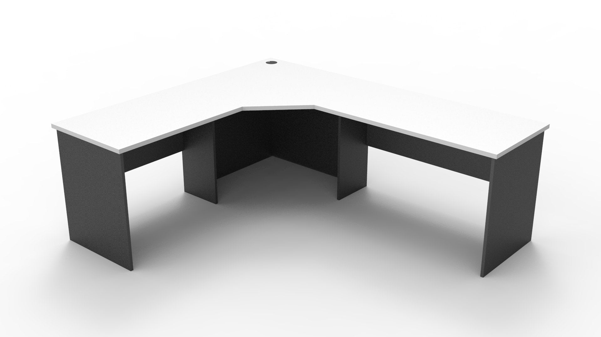 Rapid Worker Corner Workstation - Easy Office Furniture