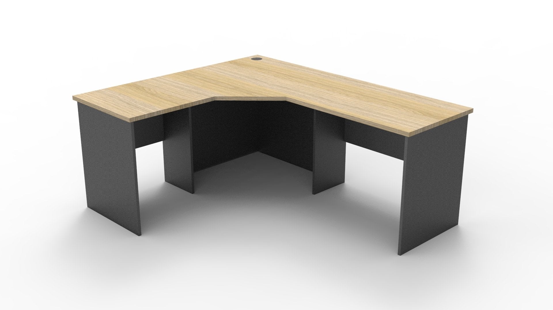 Rapid Worker Corner Workstation - Easy Office Furniture