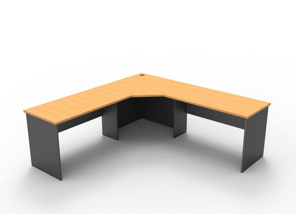 Rapid Worker Corner Workstation - Easy Office Furniture