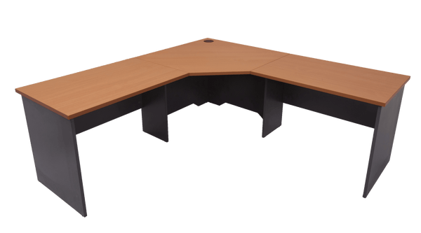 Rapid Worker Corner Workstation - Easy Office Furniture