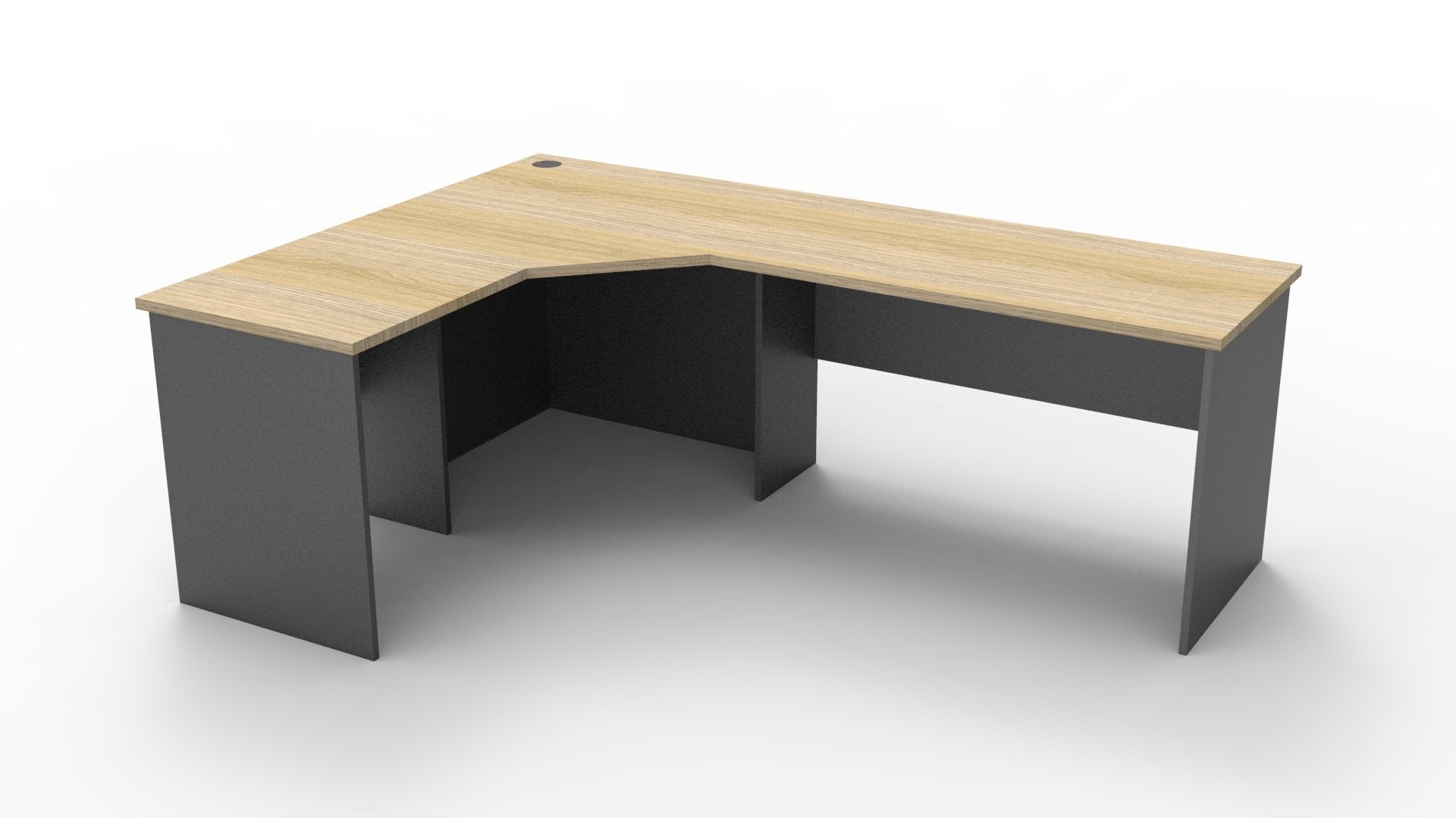 Rapid Worker Corner Workstation - Easy Office Furniture
