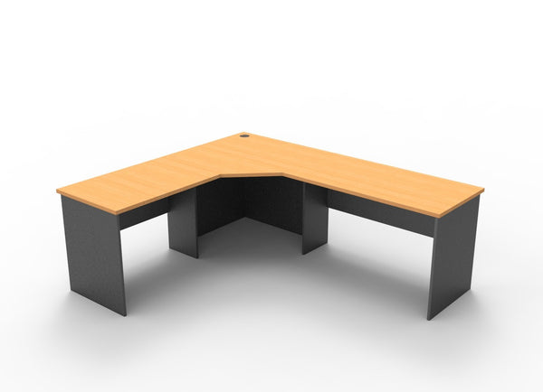 Rapid Worker Corner Workstation - Easy Office Furniture