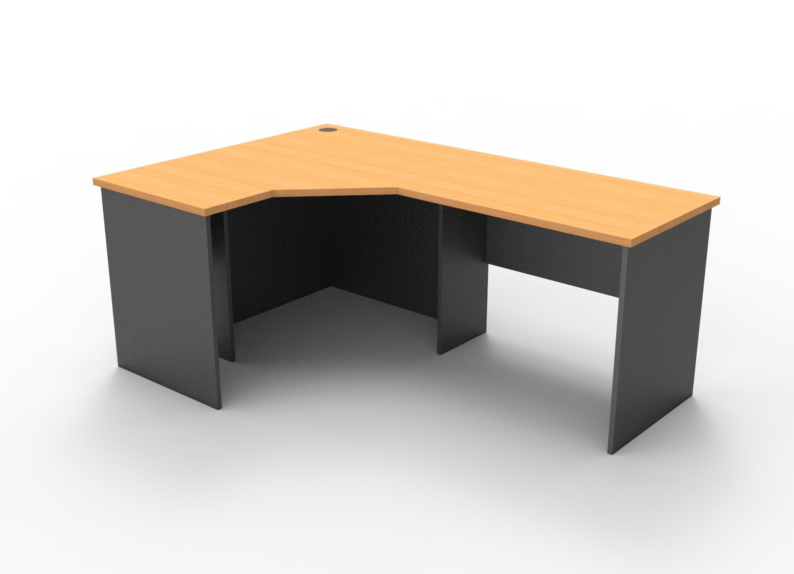 Rapid Worker Corner Workstation - Easy Office Furniture