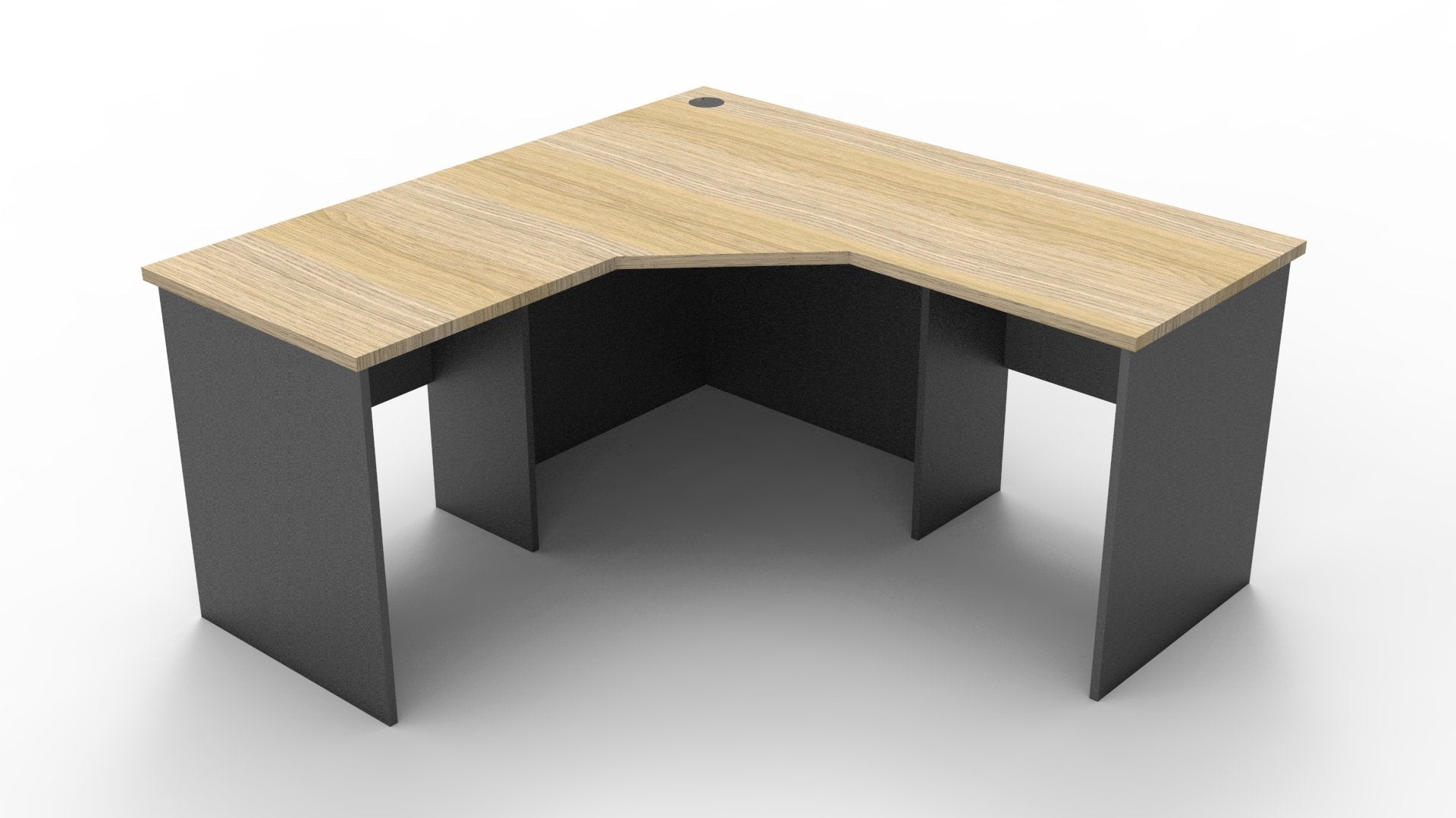 Rapid Worker Corner Workstation - Easy Office Furniture